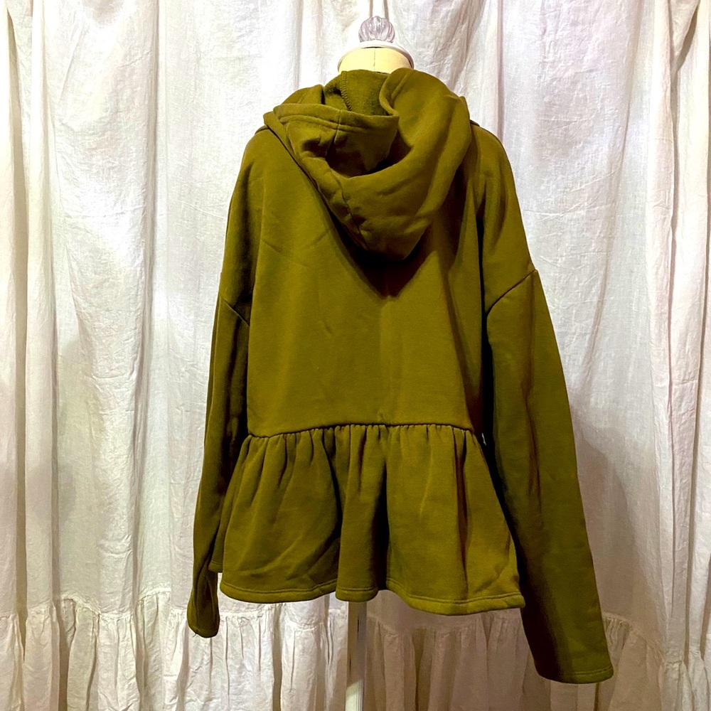 urban outfitters peplum sweatshirt